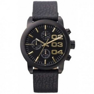Watch strap Diesel DZ5442 Leather Black 20mm
