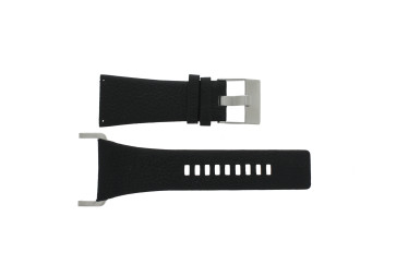 Watch strap Diesel DZ7079 Leather Black 31mm