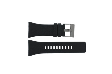 Watch strap Diesel DZ7231 Leather Black 34mm