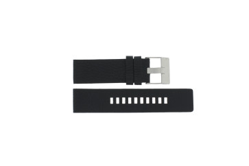 Diesel watch strap DZ7283 Leather Black 24mm