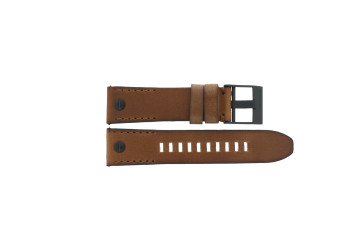 Watch strap Smartwatch Diesel DZT2002 Leather Brown 24mm