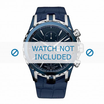 Watch strap Edox 01113 357B BUIN Leather 22mm