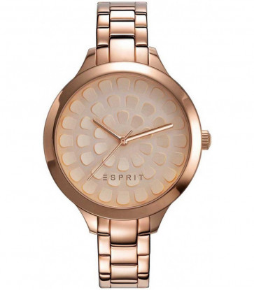 Watch strap Esprit ES109582003 Steel Rosé 12mm