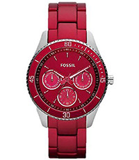 Fossil rojo top