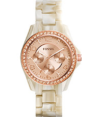 Fossil watch new arrivals plastic band