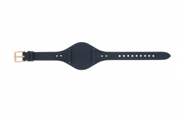 Watch strap Fossil ES3838 / 	ORIGINAL BOYFRIEND Leather Blue 18mm