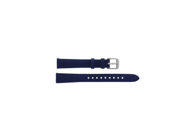 Watch strap Fossil ES3986 / Jacqueline Leather Blue 14mm