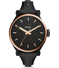 Watch strap Fossil ES4112 Leather 18mm