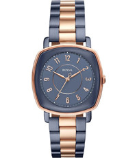 Watch strap Fossil ES4278 Rubber Multicolor 18mm