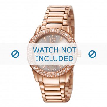 Esprit watch strap ES107152-002 Metal Rosé