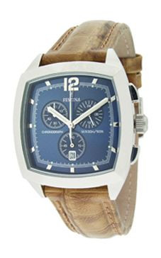 Watch strap Festina F16071-3 Leather Light brown 21mm