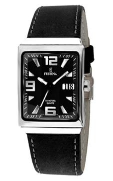 Festina F16141 3 watch strap Leather 23mm