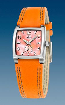 Festina hotsell orange watch