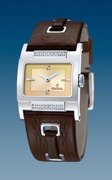 Festina watch leather strap discount