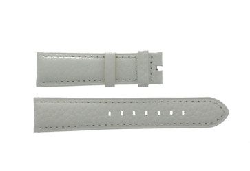 Watch strap Festina F16537-1 Leather White 20mm
