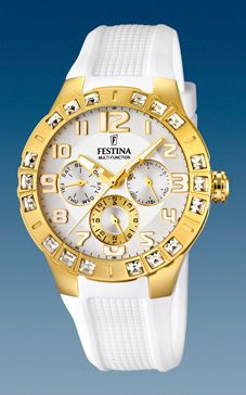 Watch strap Festina F16581 1 Silicone 15mm