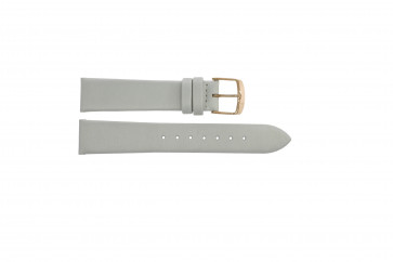 Watch strap Festina F16944-1 Leather White 18mm
