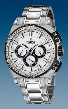 Watch strap Festina F16968 / F16968-1 / F16968-2 / F16968-3 / F16968-4 Stainless steel Steel