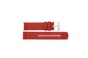 Watch strap Festina F20353-8 / F20353-C Silicone Red 22mm