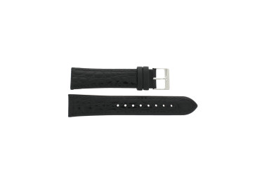 Watch strap Festina F6813-1 Croco leather Black 21mm