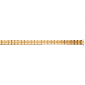 Watch strap Universal 385036 Steel Gold toned 8-10mm