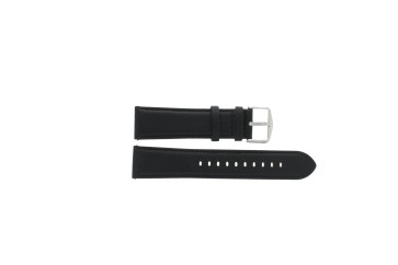 Watch strap Fossil FS4545 Leather Black 22mm