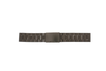 Watch strap Fossil FS4706 Stainless steel Brown 22mm