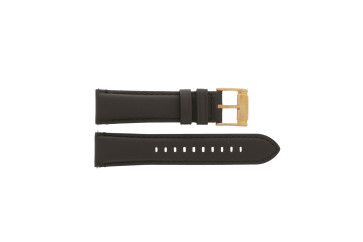 Watch strap Fossil FS5068IE Leather Brown 22mm