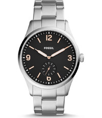 Watch strap Fossil FS5245 Stainless steel Steel 22mm