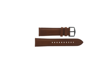 Watch strap Fossil FS5305 / S221431P Leather Cognac 22mm