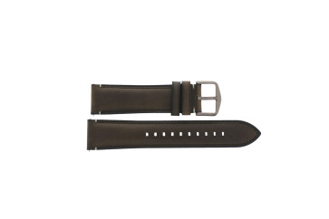 Watch strap Fossil FS5344 Leather Brown 22mm