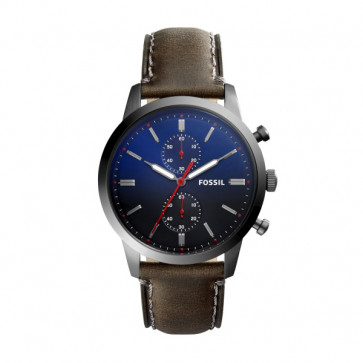Fossil FS5378 watch strap Leather 22mm