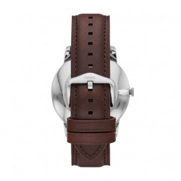 Watch strap Fossil FS5966SET Leather Brown 22mm