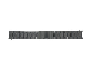 Watch strap Smartwatch Fossil FTW4059 Steel Grey 22mm