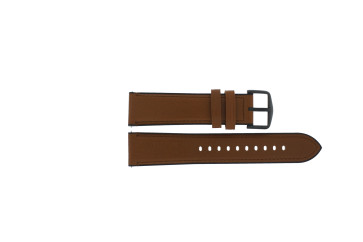 Watch strap Smartwatch Fossil FTW4062 Leather Brown 22mm