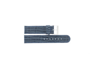 Watch strap Universal G600 Leather Blue 20mm