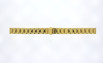 Watch strap Guess GW0244L2 / W0244L2 / Mini Nova Steel Gold toned 12mm