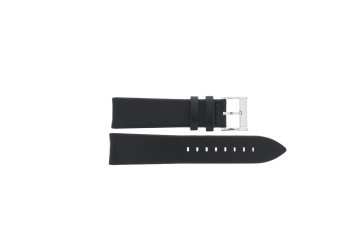 Watch strap Hamilton H001.38.455.731.11 / H384551 Leather Black 20mm