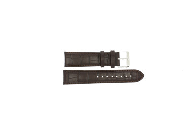 Watch strap Hugo Boss HB-88-1-14-2194 / HB1512447 / HB-88-1-14-2194.1 Croco leather Brown 22mm