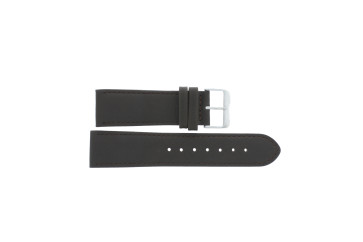 Watch strap Universal I380 Leather Brown 24mm