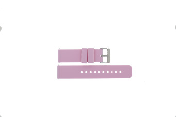 Watch strap Universal JD417.13 Silicone Pink 18mm
