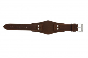 Watch strap Fossil COACHMAN / JR1471 Leather Brown 22mm