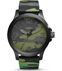 Watch strap Fossil JR1521 Silicone Multicolor 22mm