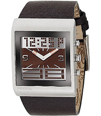 Watch strap Fossil JR9453 Leather 37mm