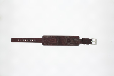 Watch strap Fossil JR9515 Leather Brown 12mm