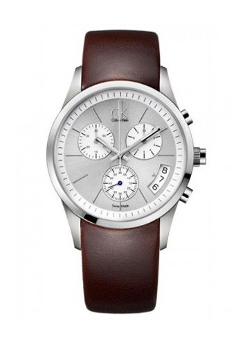 Watch strap Calvin Klein K22271 / K600065650 Leather 22mm
