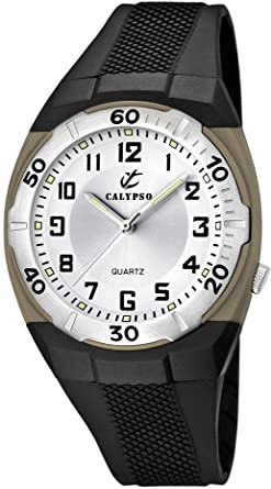 Watch strap Calypso K5214-1 Rubber Black 20mm
