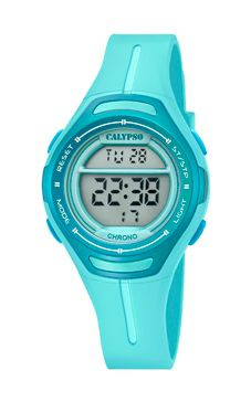 Watch strap Calypso K5727-3 Silicone Light blue