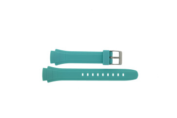 Watch strap Calypso K5728-4 Plastic Turquoise 16mm