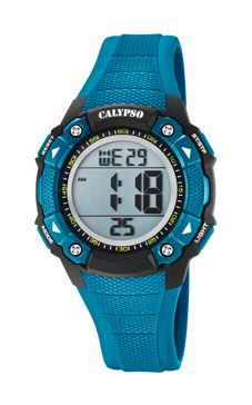 Watch strap Calypso K5728-6 Plastic Light blue
